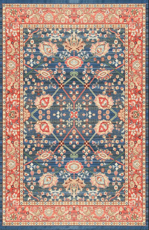 Missia Home Yıkanabilir Pamuk Taban VİNTAGE HALI  6014