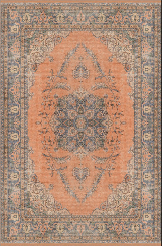 Missia Home Yıkanabilir Pamuk Taban VİNTAGE HALI  6013
