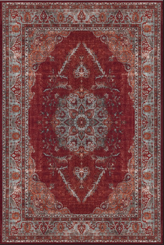 Missia Home Yıkanabilir Pamuk Taban VİNTAGE HALI  6012