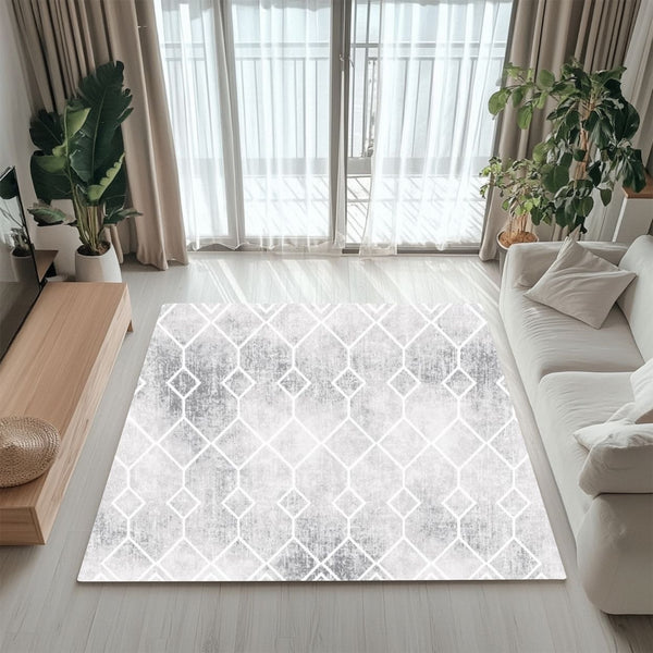 Dijital Baskı Kaymaz Taban Halı – Leke Tutmaz, Yıkanabilir, Modern & Klasik Dekora UyumluDani