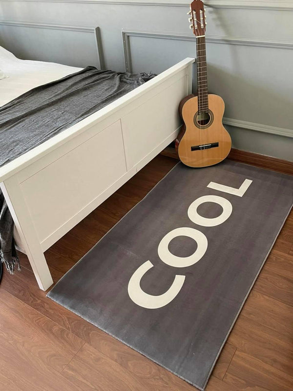 Missia Home  DEKORATİF HALI COOL SERİSİ Gri Zeminli Desen