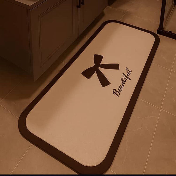 Missia Home PASPAS RIBBON KAHVE ÇİZGİLİ  Desen Beyaz