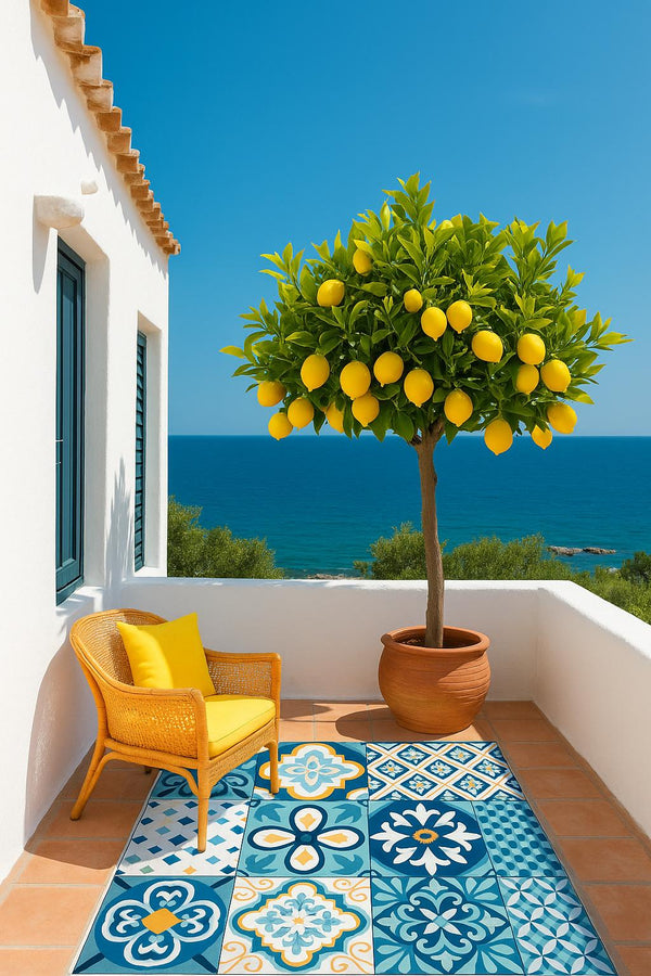 Missia Home KARO SERİSİ  Turkuaz Dijital Baskı Kaymaz Taban  Halı 6005