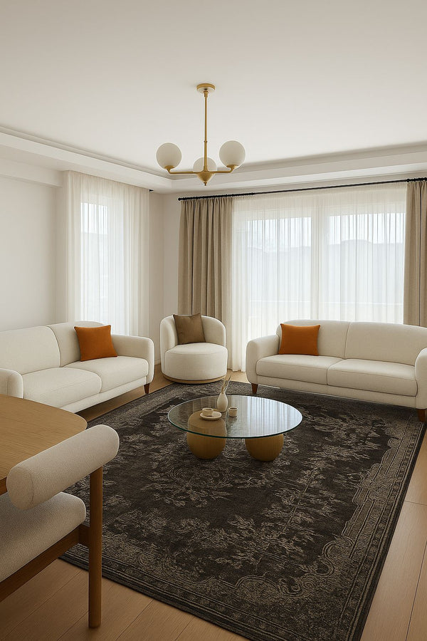 Missia Home Yıkanabilir Pamuk Taban VİNTAGE HALI  6010