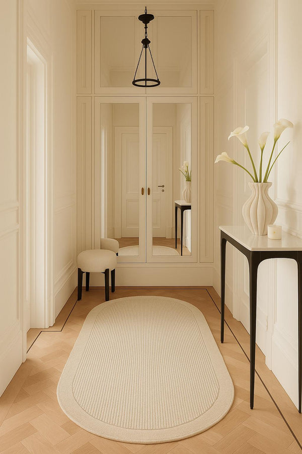 Missia Home BELLA Serisi Krem OVAL  Desen Halı 7855