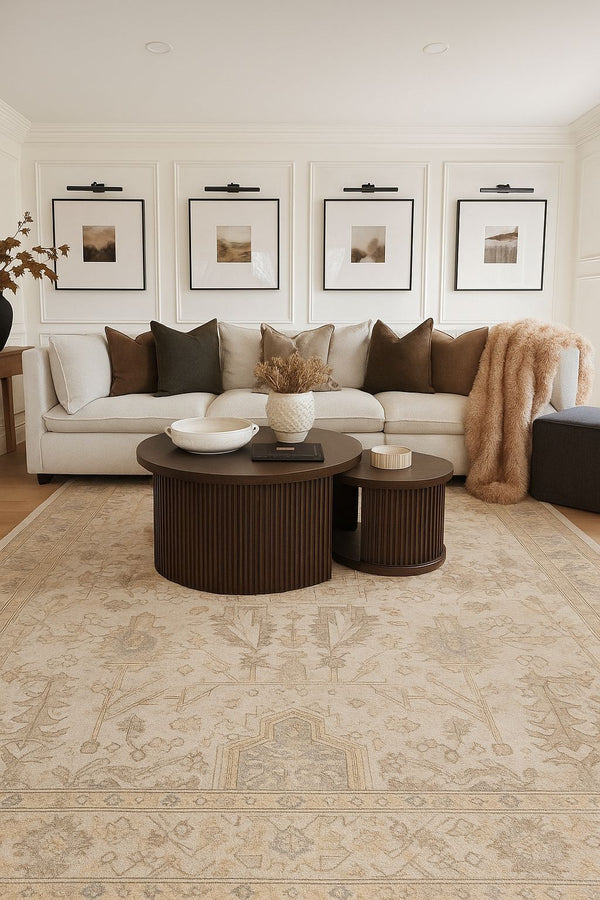 Missia Home Yıkanabilir Pamuk Taban VİNTAGE HALI  7026