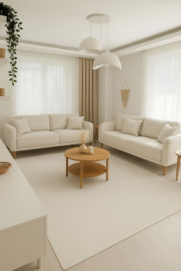 Missia Home SOFT TOUCH  MERLİN SERİSİ  Krem DOKUMA HALI