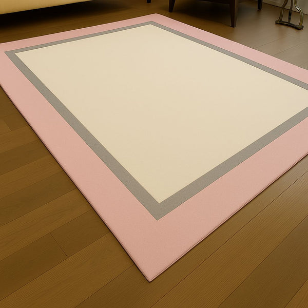 Missia Home ALMERİA Serisi Pembe Gri Desen Halı