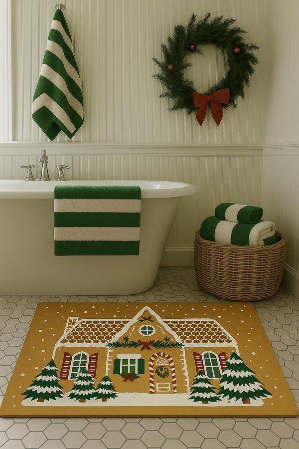 Missia Home Yeni Yıl Koleksiyonu 2026 Paspas Kurabiye EV Desen DP1004