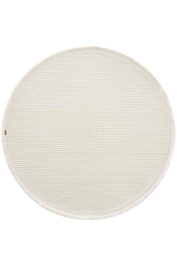 Missia Home SOFT TOUCH  MERLİN SERİSİ  YUVARLAK Krem DOKUMA HALI