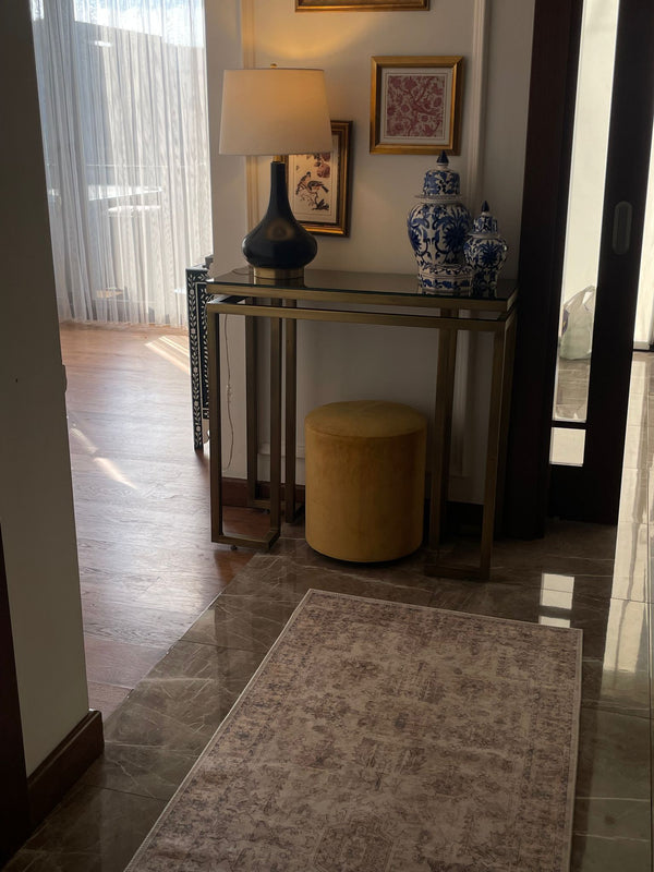 Missia Home Yıkanabilir Pamuk Taban VİNTAGE HALI YOLLUK  7028