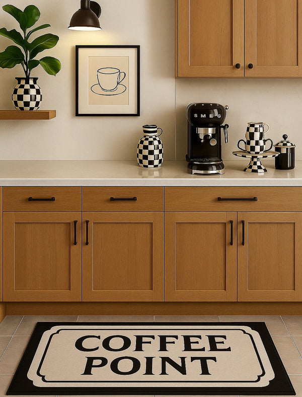 Missia Home Mary Desen COFFE POINT Kaymaz Taban Dekoratif Halı