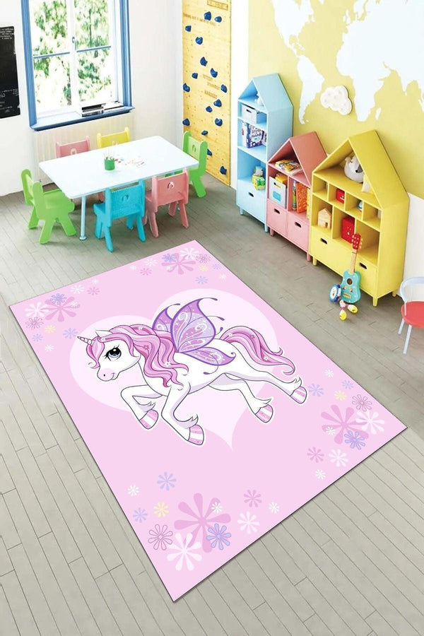 Missia Home Unicorn Desenli Dot Taban Dekoratif Halı