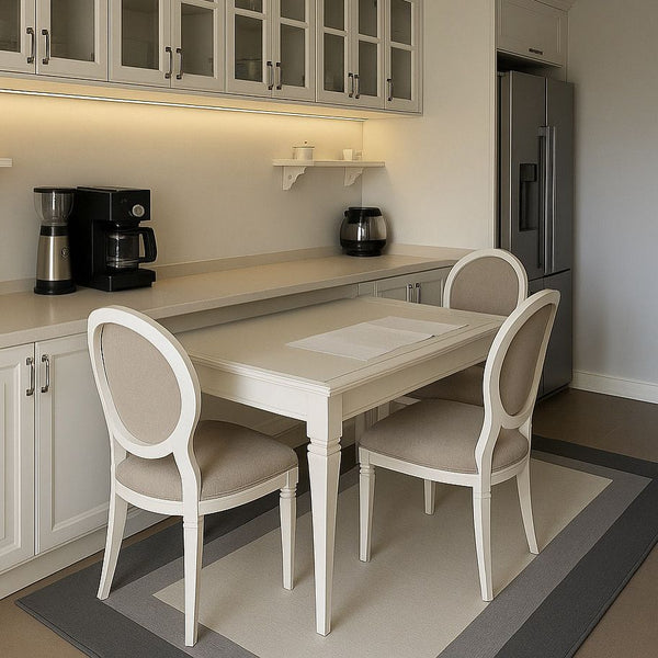 Missia Home NAGOYA  Efektli KREM Zeminli Gri Desen Halı