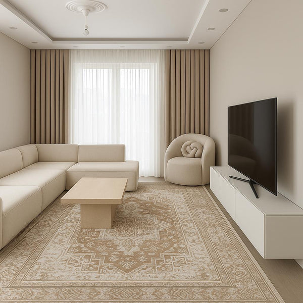 Missia Home Yıkanabilir Pamuk Taban VİNTAGE HALI  6001